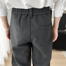Load image into Gallery viewer, Straight Wide-leg Woolen Thickened Scimitar Pants