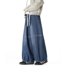 Load image into Gallery viewer, Raw-edge American Harem Straight Pants