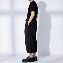 Load image into Gallery viewer, Japanese Drapey Loose High Waisted Wide-leg Pants