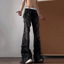 Load image into Gallery viewer, American Slim-fit Washed Bootcut Jeans