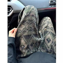 Load image into Gallery viewer, Straight Loose Knitted Jacquard Sweatpants