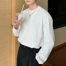 Load image into Gallery viewer, Loose Round Neck Cotton T-shirt