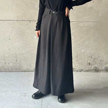 Load image into Gallery viewer, Simple Two-button Wide-leg Trouser Culottes