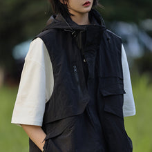 Load image into Gallery viewer, Hooded Waterproof Work Vest