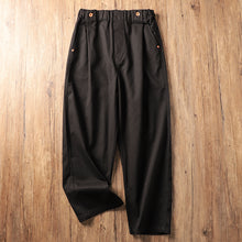 Load image into Gallery viewer, Wide-leg Cotton Loose Japanese Retro Casual Trousers