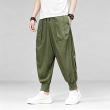 Load image into Gallery viewer, Ice Silk Flowy Loose-fitting Casual Pants