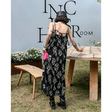 Load image into Gallery viewer, Mesh Loose Round Neck Straight Dress