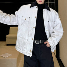 Load image into Gallery viewer, Washed Cotton Distressed Canvas Jacket