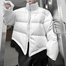 Load image into Gallery viewer, Hem Stitching Sweater Thick Down Jacket