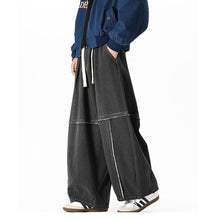 Load image into Gallery viewer, Raw-edge American Harem Straight Pants