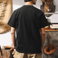 Load image into Gallery viewer, 250g Heavyweight Loose Fit Cotton Henley Shirt