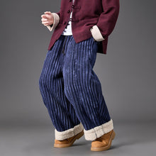 Load image into Gallery viewer, Thickened Reversible Corduroy Trousers