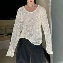 Load image into Gallery viewer, Sequin Low Collar Loose Casual Shirt