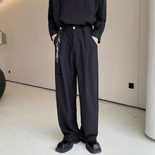 Load image into Gallery viewer, Vintage Embroidered Bamboo Shirt Wide-leg Pants Two-piece Set