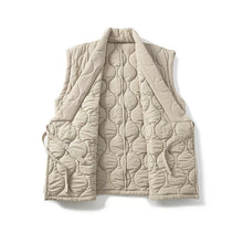 Load image into Gallery viewer, Cotton-lined Warm Sleeveless Vest