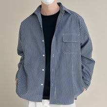 Load image into Gallery viewer, Striped Casual Loose Shirt