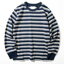 Load image into Gallery viewer, Striped Retro Loose Casual Shirt