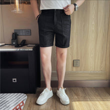 Load image into Gallery viewer, Semi Elastic Waist Casual Shorts