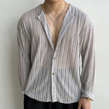 Load image into Gallery viewer, Loose-fitting Hollow Knit Cardigan