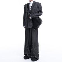 Load image into Gallery viewer, Striped Loose Double-breasted Suit Jacket