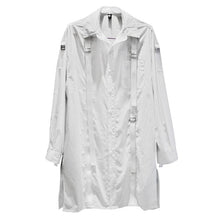 Load image into Gallery viewer, Mid Length Webbing White Shirt
