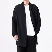 Load image into Gallery viewer, Retro Mid-length Zen-style Coat