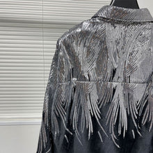 Load image into Gallery viewer, Embroidered Sequin Shirt