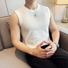 Load image into Gallery viewer, Mesh Hollow Ice Silk Vest