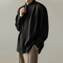 Load image into Gallery viewer, Vintage Casual Loose Stand-collar Button-down Shirt