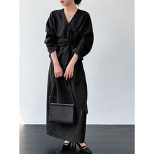 Load image into Gallery viewer, Women's Linen Shirt and Skirt Two-Piece Set