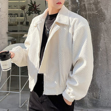 Load image into Gallery viewer, Grainy Cropped Jacket