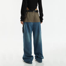 Load image into Gallery viewer, Multi-pocket Paneled Work Jeans
