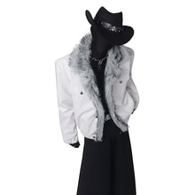 Load image into Gallery viewer, Large Fur Collar Warm Reversible Jacket