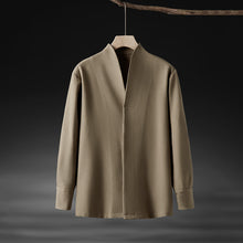 Load image into Gallery viewer, Vintage V-neck Cardigan Shirt