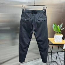 Load image into Gallery viewer, Vertical Striped Straight Casual Pants