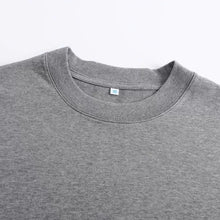 Load image into Gallery viewer, 320G Solid Color Crew Neck Long Sleeve T-Shirt