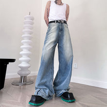 Load image into Gallery viewer, Vintage Straight Wide Leg Jeans