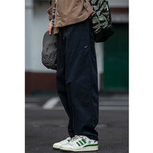 Load image into Gallery viewer, Retro Loose Straight Drawstring Pants