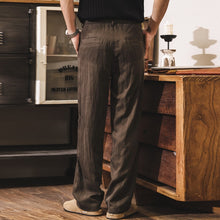 Load image into Gallery viewer, Lyocell Draped Straight Leg Casual Pants