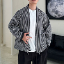 Load image into Gallery viewer, Striped Casual Vintage Loose Jacket