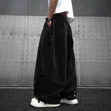 Load image into Gallery viewer, Retro Drawstring Wide-leg Harem Pants
