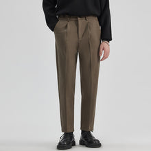 Load image into Gallery viewer, Woolen Loose Straight Casual Pants