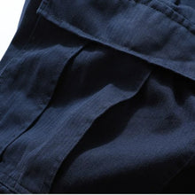 Load image into Gallery viewer, Vintage-style Multiple Pockets Cropped Trousers