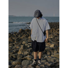 Load image into Gallery viewer, Summer Striped Short-sleeved Shirt