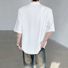 Load image into Gallery viewer, Stand Collar Zipper Casual T-shirt