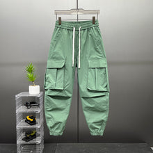 Load image into Gallery viewer, Retro Casual Workwear Ninth Pants