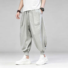 Load image into Gallery viewer, Ice Silk Flowy Loose-fitting Casual Pants