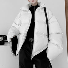 Load image into Gallery viewer, Hem Stitching Sweater Thick Down Jacket