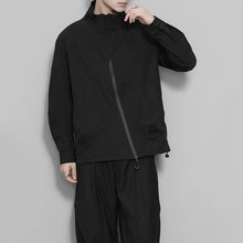 Load image into Gallery viewer, Irregular Neckline Casual Jacket