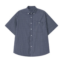 Load image into Gallery viewer, Summer Retro Plaid Short Sleeve Shirt